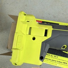 Ryobi ONE+ 18V PEX Pinch Clamp Tool P660 3/8-1 in w/ Operator&rsquo;s Manual