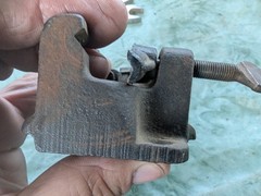 Vintage Small Pipe Vice Smaller Pipe Jewelry Making Mountable Cast Iron Solder