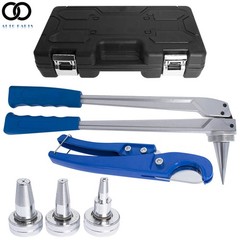 PEX Expansion Tool Kit Tube Expander W/ 1/2&Prime; 3/4&Prime; 1&Prime; Expansion Head In Case