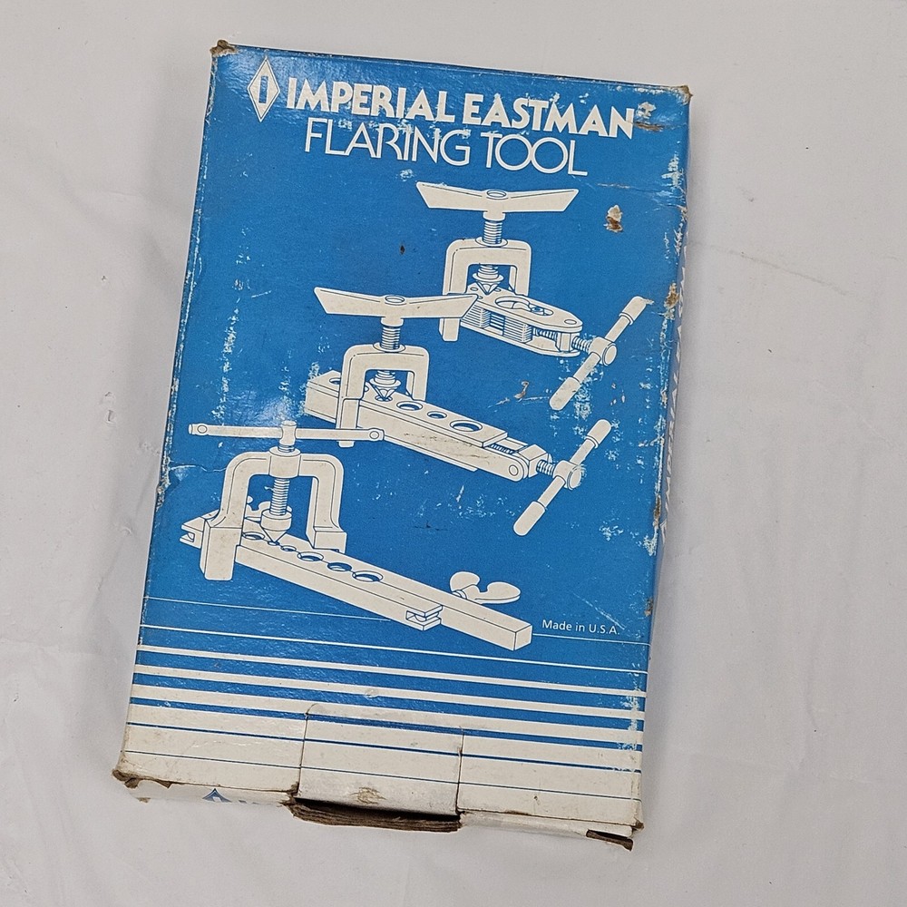 Vintage 1986 Imperial 195-FC Flaring Tool 45 Degree flare 5/8 to 1/2 USA