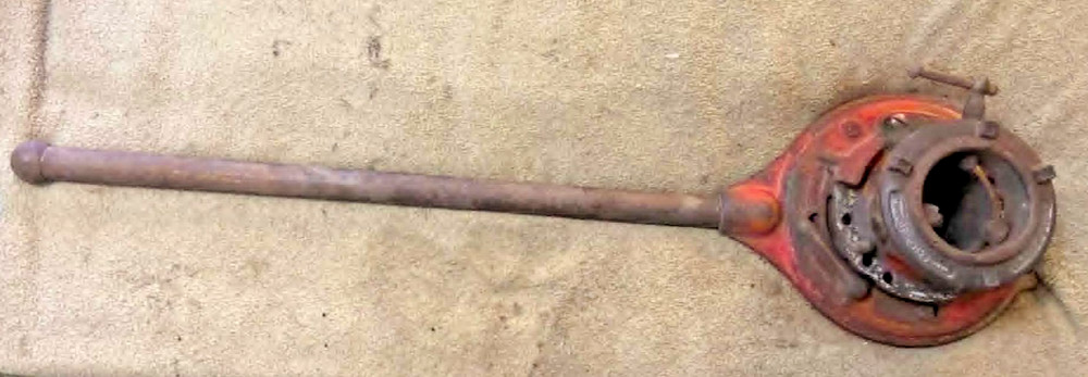 Ridgid No. 65-R Manual Pipe Threader 1&rdquo; to 2&rdquo; with Handle