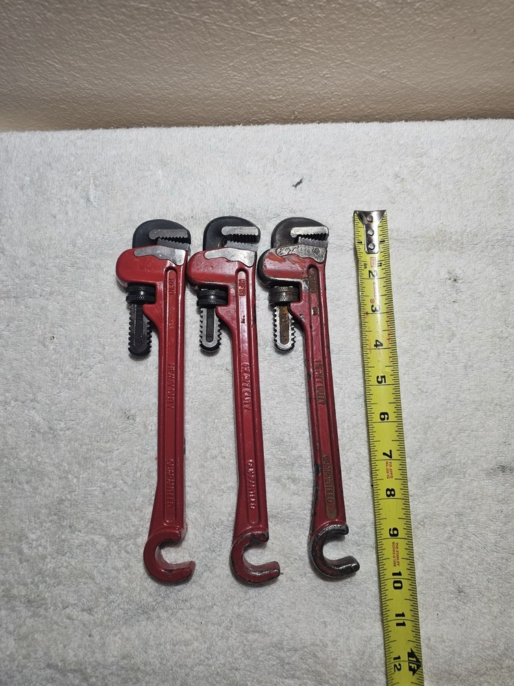 3 Reed RF10 Operator&rsquo;s Pipe Wrenchs