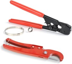SPECTRIVA Ratchet and Pipe Hose Cutter- PVC Pipe Cutter & Pex Pipe Cutting Tool