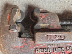 Vintage Reed MFG Co No. 2-4 Pipe Cutter Cuts 1/2-2&Prime; Works Fine 16&Prime;compressed