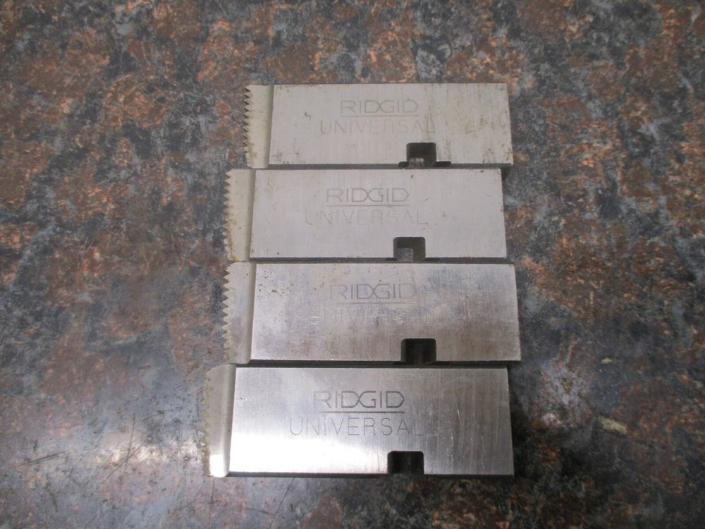 RIDGID 1&Prime;-2&Prime; NPT Cat No. 47770 Hs Right Hand Dies USED FREE SHIPPING