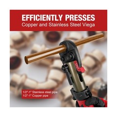MINI Propress Tool for Copper Pipe, Battery Powered Pro Press Copper Crimper &hellip;