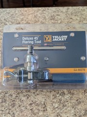 YELLOW JACKET 60278 45 Degree Deluxe Flaring Tool. NEW