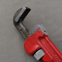 HIT Deluxe 300mm Pipe Wrench &ndash; Heavy Duty Drop Forged Japan Tool &ndash; Used