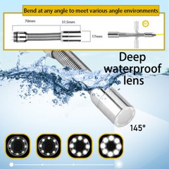 30M Sewer Pipe Inspection Camera 1000TVL Drain Endoscope 4.3&Prime; Vodeo Camera IP68