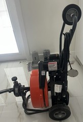 General Wire Speedrooter 92 Sewer Cleaning Machine W/2 Cables & Cutter Set!
