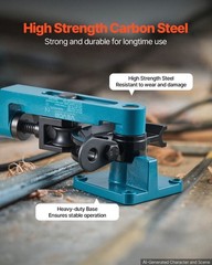 VEVOR Manual Pipe Tube Bender Set 3/8&Prime;,1/2&Prime;, 9/16&Prime;, 5/8&Prime;, 3/4&Prime;, 7/8&Prime;, 1&Prime; W/Dies