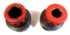 RIDGID 00-R Ratcheting Pipe Threader Tool w/ 3/4 & 1/2 Die Heads