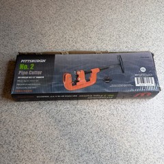 NO 2 PIPE CUTTER CUTS UP TO 2-1/2&Prime; BY PITTSBURGH NEW IN BOX