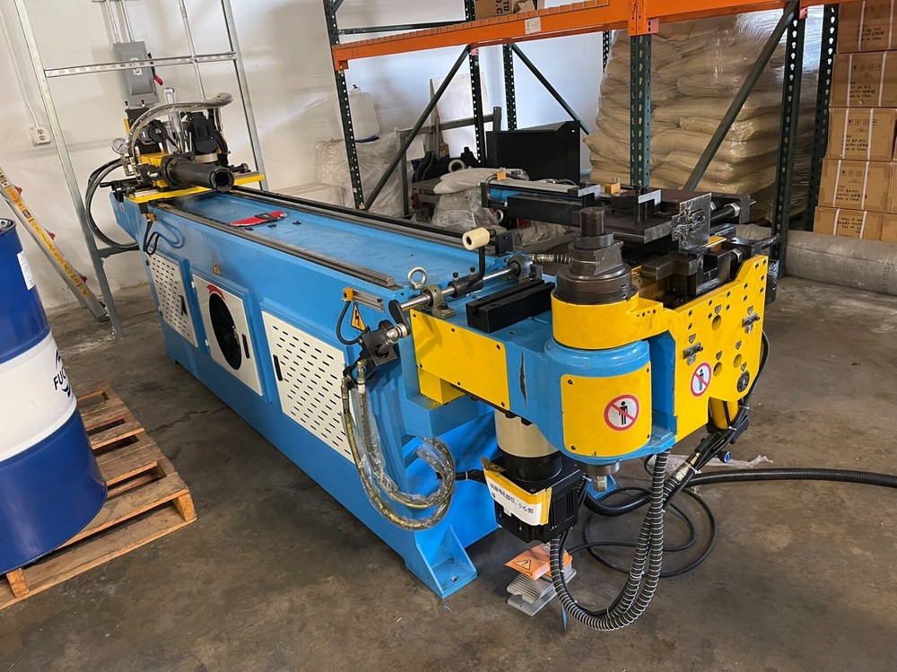 Auto Digital Hydraulic Pipe Bender w Chinese System Bend from 1.5mm to 38mm Pipe
