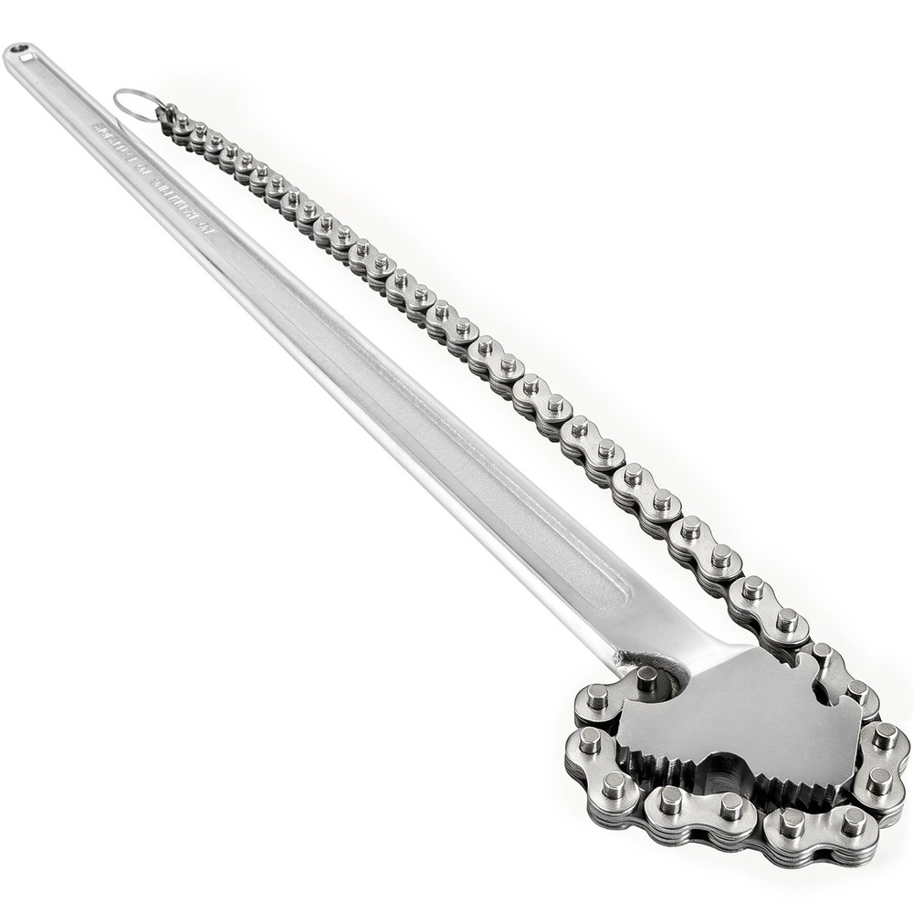 Uimoso 24-Inch Heavy-Duty Pipe Chain Wrench with 6.7-Inch Chain