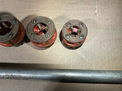 Ridgid OO-R 3/8&rdquo; Thru 1&Prime; NPT Exposed Ratchet Threader Set No Chipped Teeth