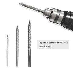 Tire Repair Patch Tools Complete Kit &ndash; 42mm Steel Buffing Wheel, HSS Drill Bi&hellip;