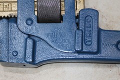 Vtg TRIMO Trimont 36&rdquo; Heavy Duty Pipe Wrench Forged Steel PAT&rsquo;D 3-6-18