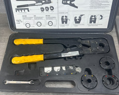 Apollo PEX Multi-Head Crimp Kit w/ Case 4 Jaws 3/8&Prime; 1/2&Prime; 3/4&Prime; 1&Prime; Go/No-Go Tool