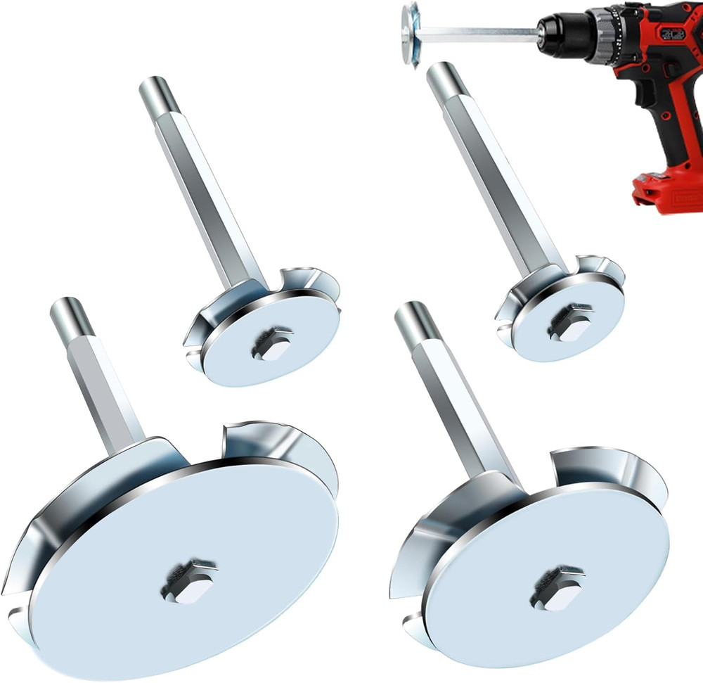 PVC Pipe Reamer, 4Pcs PVC Fitting Saver Tool for Removing SCH 40 from Hub, 1-1/2