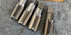 4 pieces USA MADE ~ 3/4-14 NPT Pipe Tap HSS NPT CARD Winter Brubaker