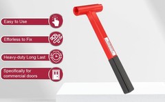 Door Hinge Adjustment Tool, Hinge Bender Wrench for .134 Gauge Commercial Doo&hellip;