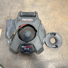 Ridgid FlexShaft K9-12 Wall-to-Wall Drain Cleaning Machine 74978 B