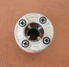 1/2&Prime; Pipe Threader Die Head 0-R Die Thread Ridgid USA