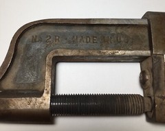 Vintage Craftsman Pipe Cutter NO 2 R Made in USA 1/8 to 2&Prime; Heavy Duty Large Tool