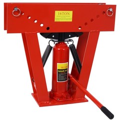 16 Ton Manual Hydraulic Pipe Bender with 8 Dies 1/2-3 Inch, Adjustable Roller&hellip;