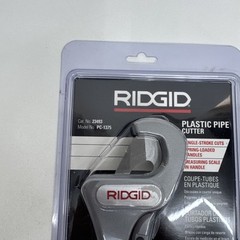 New Ridgid Heavy-Duty Pipe Tubing Cutter PC-1375 Used Once