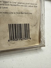 RIDGID 47745 1/2&Prime; to 3/4&Prime; &ndash; 14 NPT Universal Dies Alloy RH Lightly Used