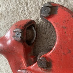 RIDGID NO 4-S Iron Pipe Cutter 2&Prime; to 4&Prime; Cap. Heavy Duty USA w Screw-In Handle