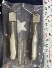Two ALFA 1/2-14 NPT HSS Pipe Tap 1/2&rdquo; &ndash; 14 TWO TAPS