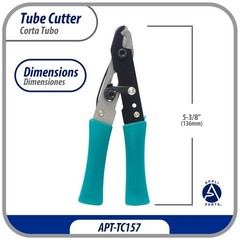 Appli Parts APT-TC157 Capillary Tube Cutter for Copper, Aluminum, steel, PVC and
