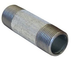 ANVIL 0831035605 Pipe Nipple 1-1/2&Prime; Galvanized Steel 150 PSI NPT Threaded