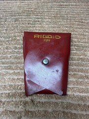 Vintage Ridgid 883 6 Piece Threaded Pipe Extractor Set W/ Case &ndash; Nice