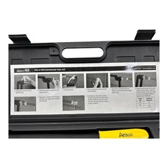 Apollo EPXTOOLKIT PEX-A Expansion Tool Kit w/ 1/2&Prime; , 3/4&Prime; , & 1&Prime; Expander Heads