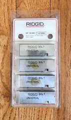 RIDGID 47995 3/8&Prime;-16 UNC (RH) ALLOY STEEL UNIVERSAL BOLT DIES