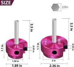 Effortless PVC Pipe Reamer Set for 1-1/2 & 2 Inch Plumbing &ndash; Durable & Efficient