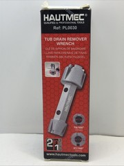 HAUTMEC Tub Drain Remover Wrench PL0030, New.