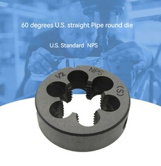 New 3/4&Prime; &ndash; 14 NPS Straight Pipe Die 3/4 &ndash; 14 TPI