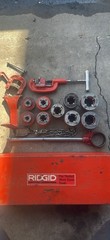 Ridgid Pipe Threading Kit (Vice/Support arm, Cutter, Threader, Dies + and Box