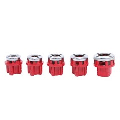 6Pack 1/4&Prime; to 1-1/4&Prime; NPT Manual Ratchet Pipe Thread Pipe Reel W/ Rachet Handle