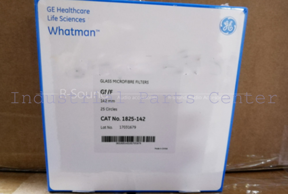 A box of 1825-142 GF/F glass fiber filter paper 142mm diameter 0.7um aperture