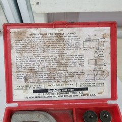 Blue Point FT-12 Double Flaring Tool Kit SAE 3/16&ndash;1/2 USA Vintage