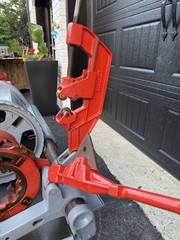 Ridgid 1224 Pipe Threading Machine 1-2 To 4&rdquo; Pipe Self Oiling Self Opening Great