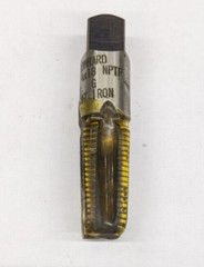 Kromhard 1/4&Prime;-18 NPTF Pipe Tap HSS G Nitride Treatment for Cast Iron 9/16 SH USA