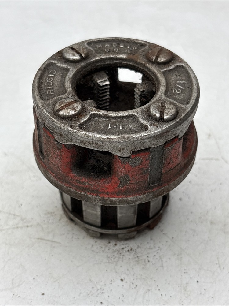 Ridgid 1/2&rdquo; Manual Pipe Threader Die Head for 00R Ratcheting Head