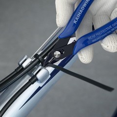 Micro Wire Cutters with Spring, 5 Pack, 5 inch Precision Mini Flush Cutters Bulk